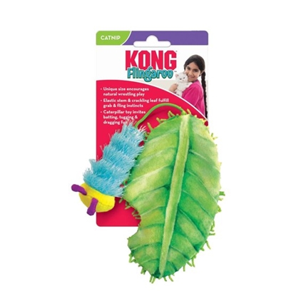 Picture of KONG Flingaroo CATerpillar – Catnip Hunting & Toss Toy